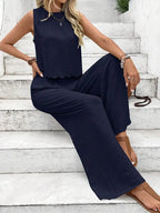 Leah Tie-Back Ruffle Hem Set