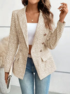 Emily Textured Floral Blazer