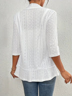 Elsie Embroidered Light Cardigan