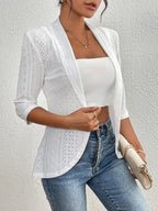 Elsie Embroidered Light Cardigan