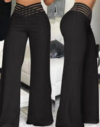 Lydia High Waist Wide-Leg Trousers