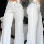 Lydia High Waist Wide-Leg Trousers
