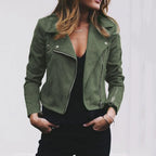 Kara Chic Moto Suede Jacket