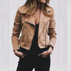 Kara Chic Moto Suede Jacket