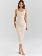 Grace Backless Long Dress