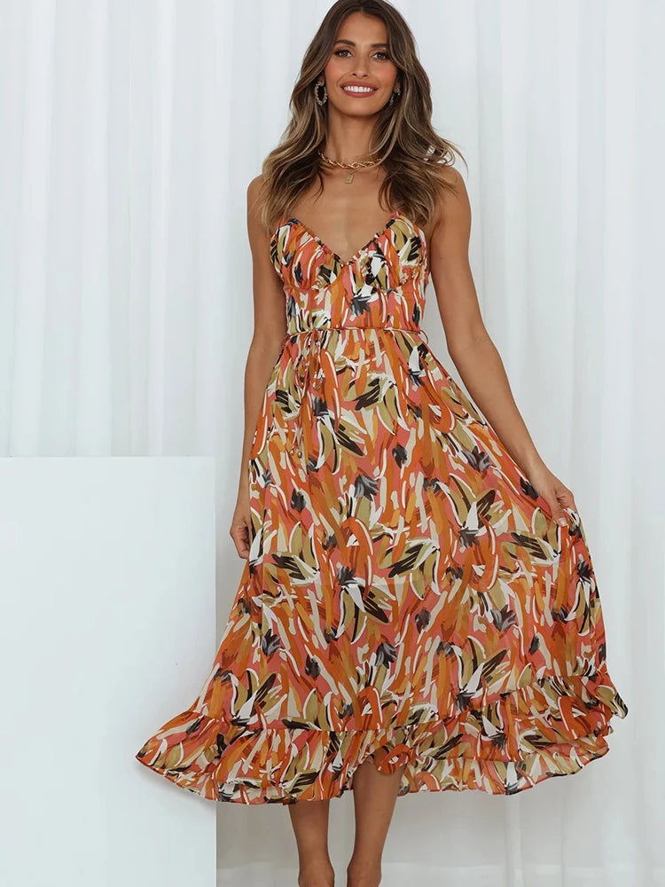 Calista Silhouette Dress
