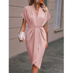 Ella Elegant Wrap Dress