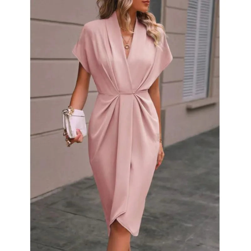Ella Elegant Wrap Dress