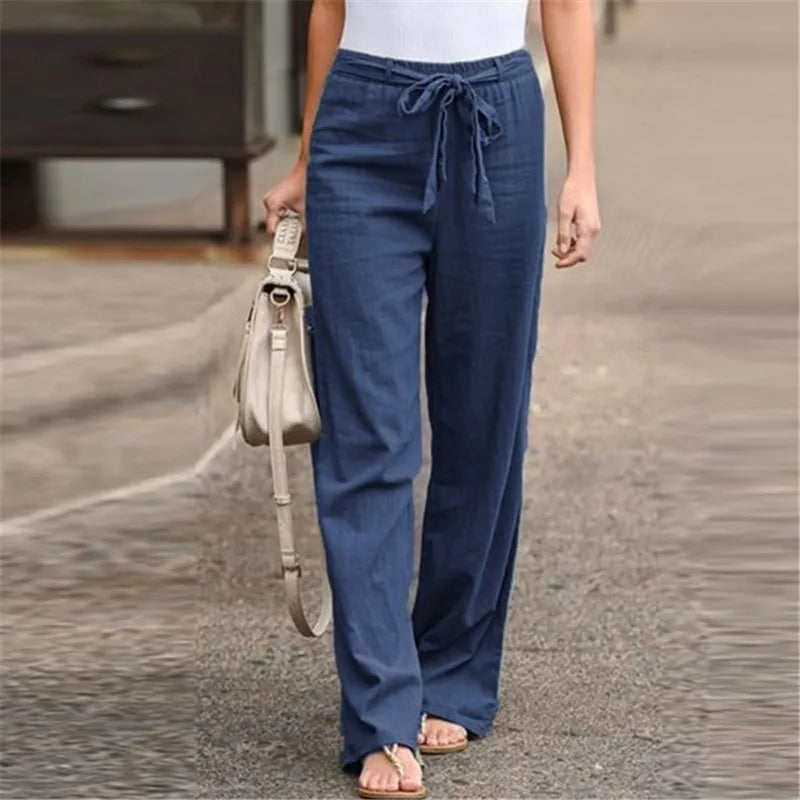 Erin Wide-Leg Comfort Trousers