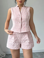 Isla Sculpted Jacquard Set