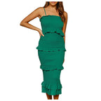 Delphine Layered Trim Dress