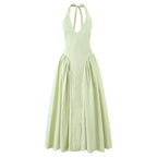 Sienna Halter A-Line Midi Dress