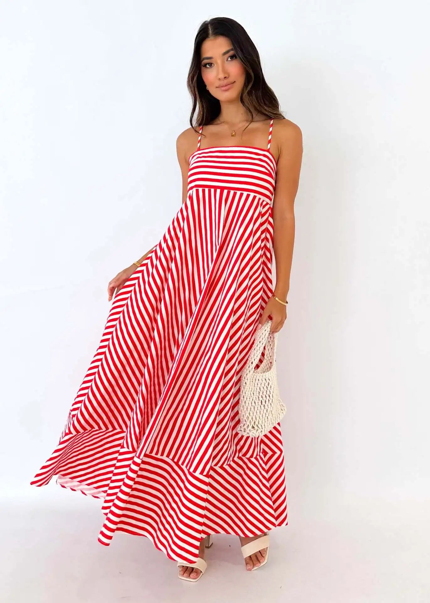 Juliette Backless Print Dress