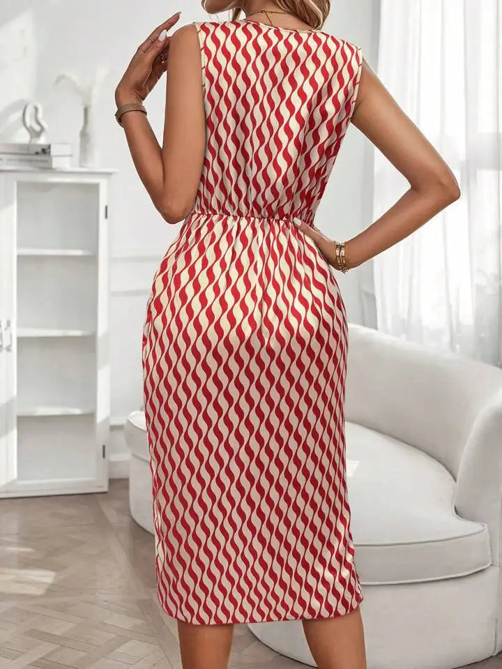 Liora Pleated Hem Mi
