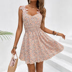 Lila Floral Blossom Dress
