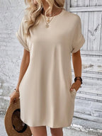 Lila Casual Comfort Dress