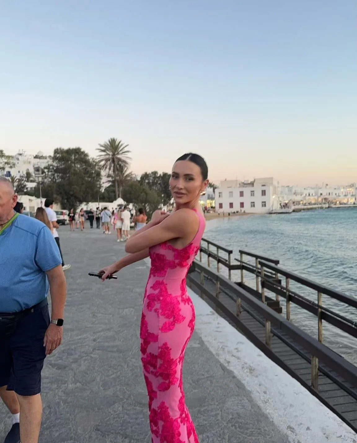 Aria Elegant Embroidery Dress