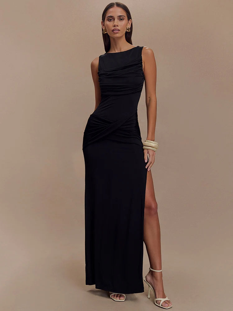 Alina Split Maxi Dress