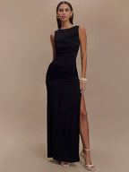 Alina Split Maxi Dress