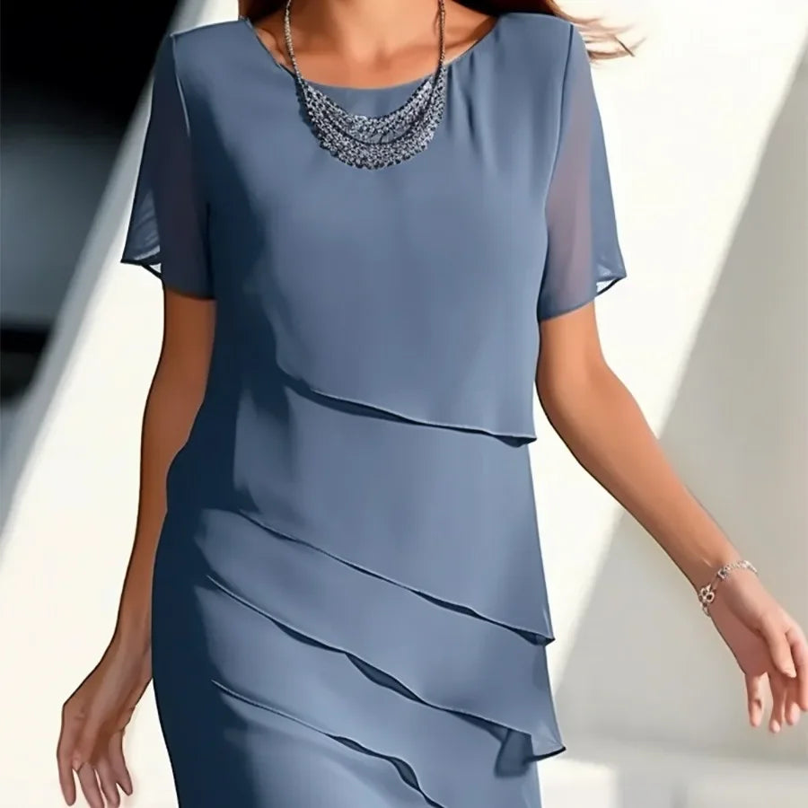 Sapphire Flow Dress