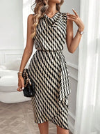 Liora Pleated Hem Mi