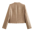 Amelia Textured Elegance Blazer
