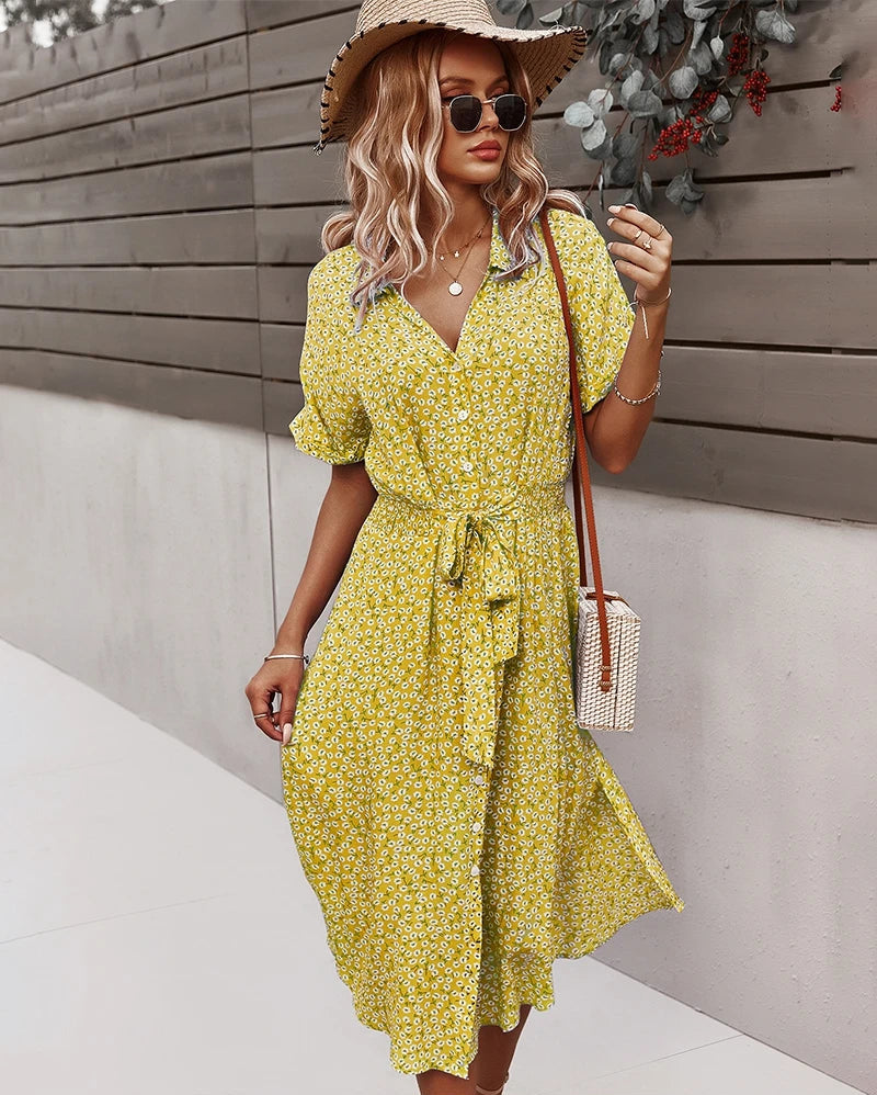 Chloe Blossom Robe Dress
