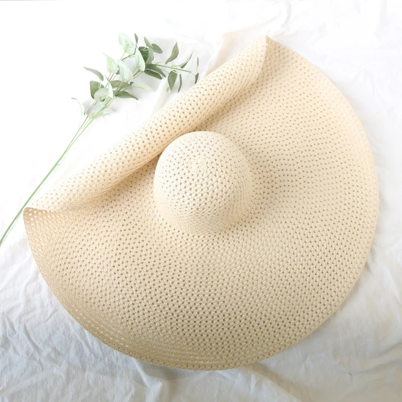 Sophia Oversized Brim Straw Hat
