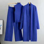 Sophie Textured Knit Three-Piece Set
