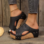 Sora Slip Stud Wedges