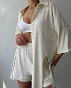 Layla Textured Lounge Set