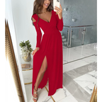 Amara Scarlet Elegance Dress