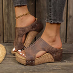Sora Slip Stud Wedges