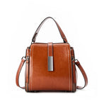 Claudia Vintage Leather Shoulder Bag