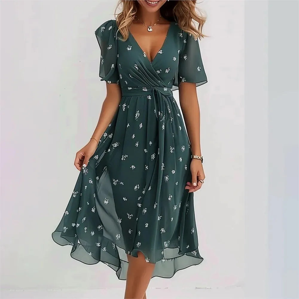 Lila Tropical Vibes Maxi Dress