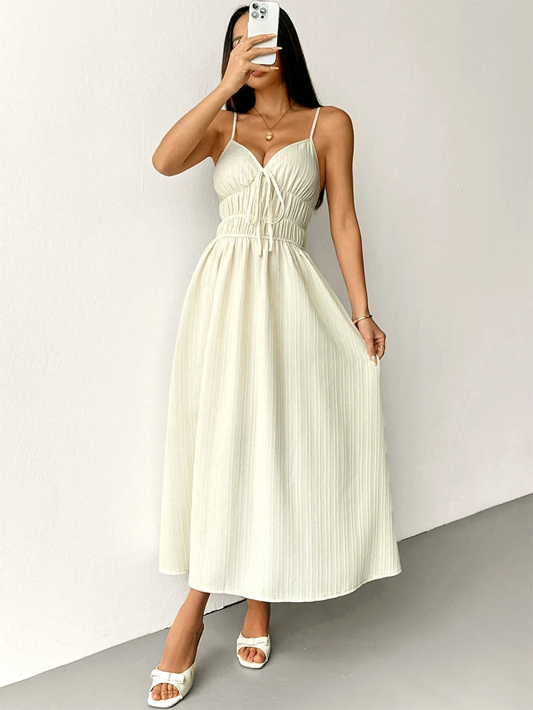 Tahlia Lace-Up Dress