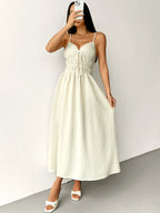 Tahlia Lace-Up Dress