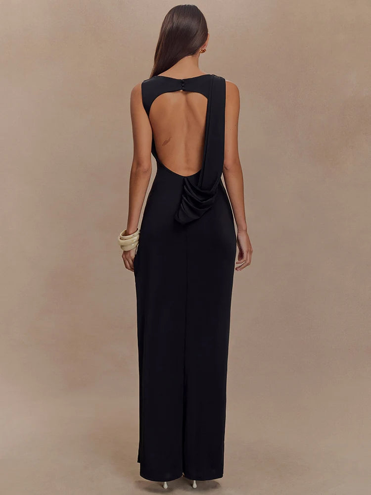 Alina Split Maxi Dress