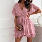 Elise Vintage Chiffon Party Dress