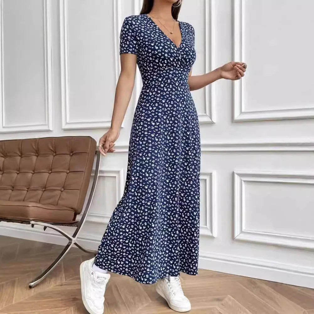 Luna Soft Bloom Maxi Dress