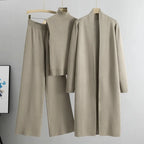 Sophie Textured Knit Three-Piece Set