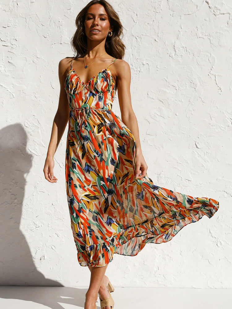 Calista Silhouette Dress