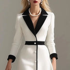 Evienne Elegant Party Blazer Dress