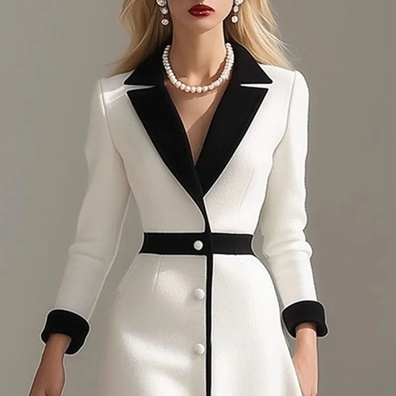 Evienne Elegant Party Blazer Dress
