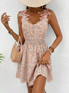 Lila Floral Blossom Dress