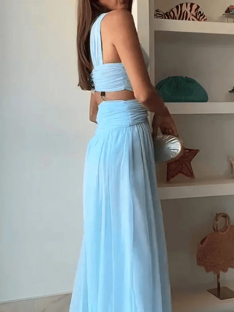 Althea Backless Evening Dress