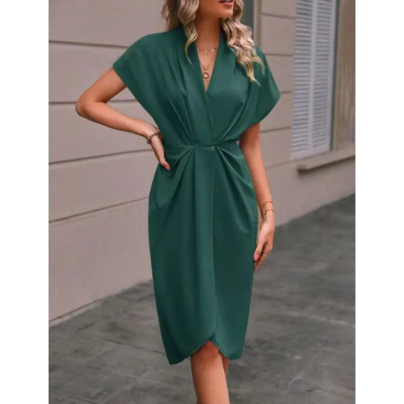 Ella Elegant Wrap Dress