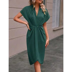 Ella Elegant Wrap Dress