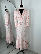 Selena Floral Patchwork Maxi Dress