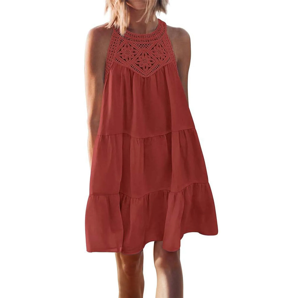 Celina One-Shoulder Pleated Dress